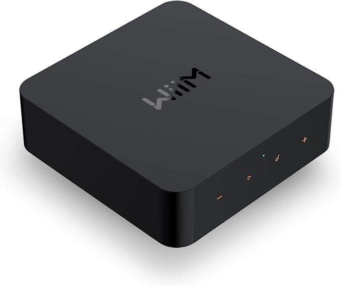 WiiM Pro Network Music Streamer with AirPlay 2, Google Cast & Ethernet - Black