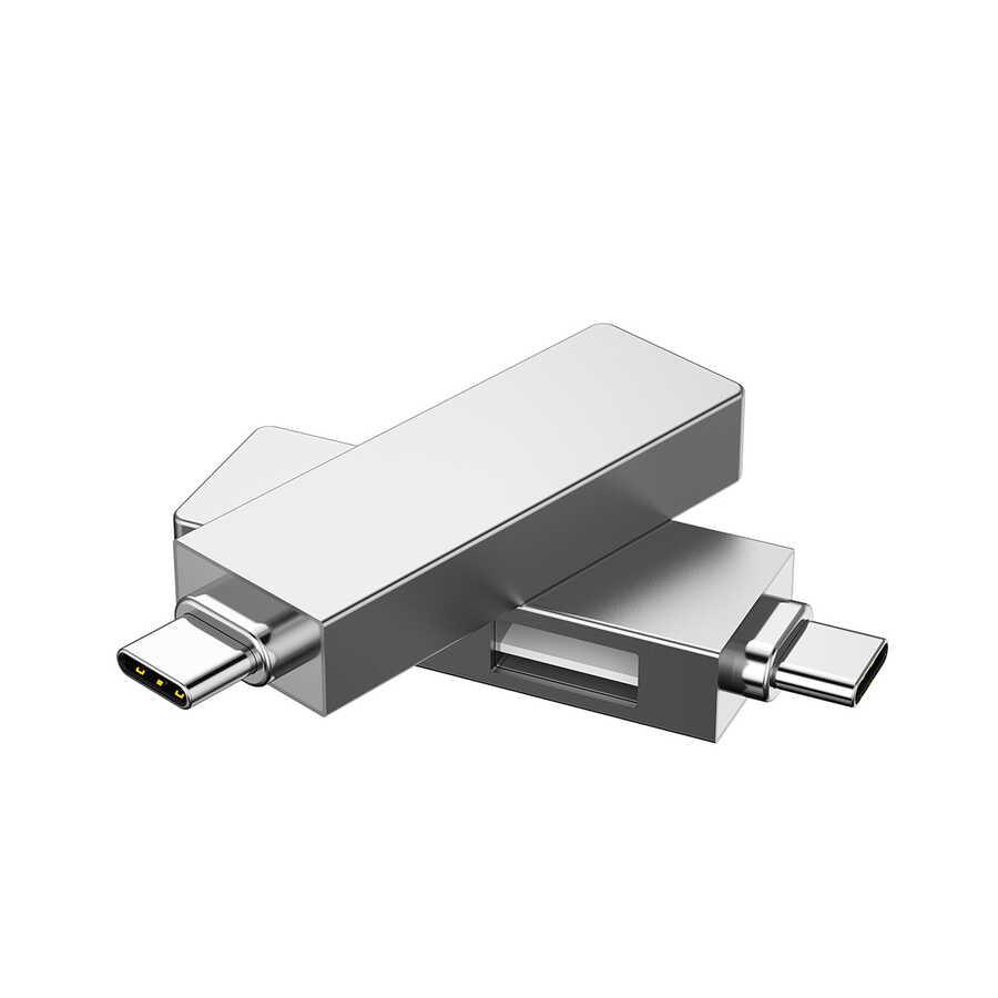 موزع USB من Wiwu Alpha T02 Pro 3 في 1 من النوع C مع منفذ PD