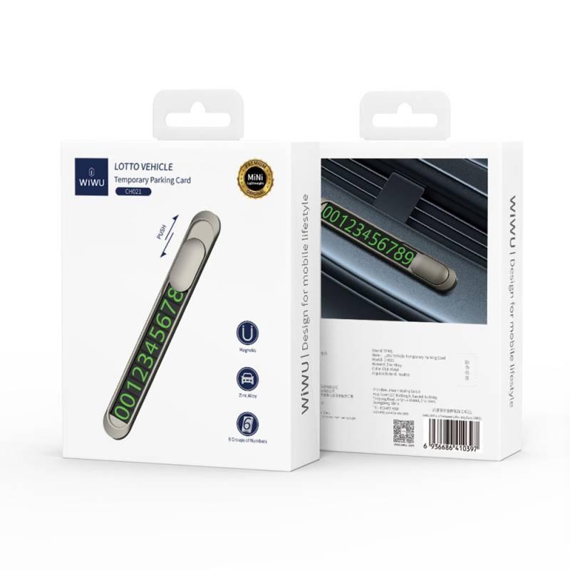 WIWU Lotto Vehicle Temporary Parking Card CH021