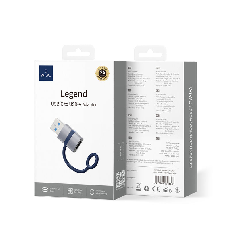 WiWU Type-C to USB Adapter Fast & Durable OTG
