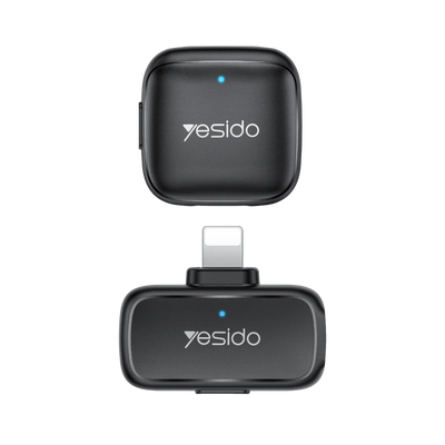 YESIDO KR26 Wireless Lavalier Microphone with Lightning Receiver