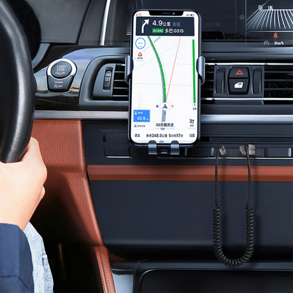 كابل صوت لاسلكي للسيارة من WIWU مزود بميكروفون مدمج - أسود