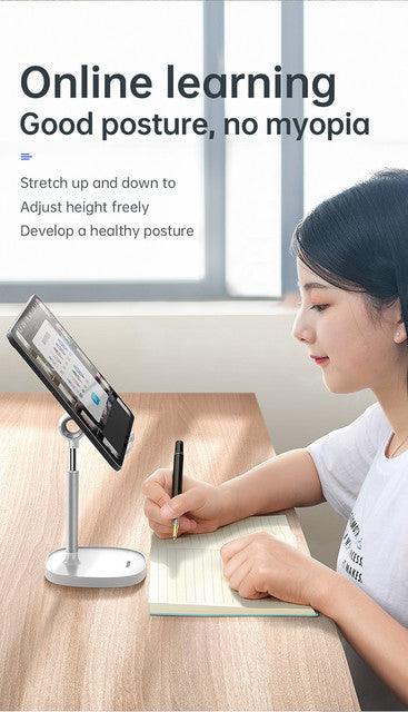 Mcdodo Phone & Tablet Holder Adjustable and Sturdy Stand - Black & White