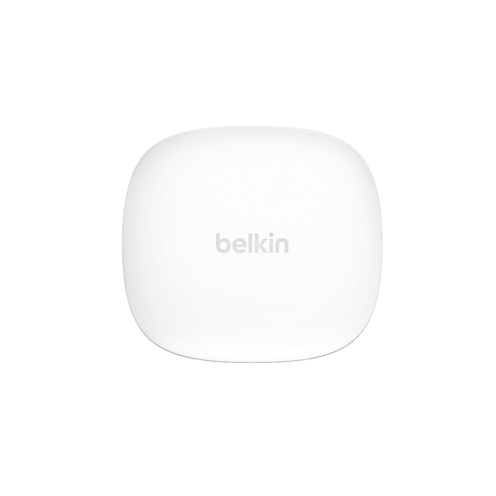 Belkin SOUNDFORM Flow ANC TWS Earbuds Clear Sound & Comfort - White & Black