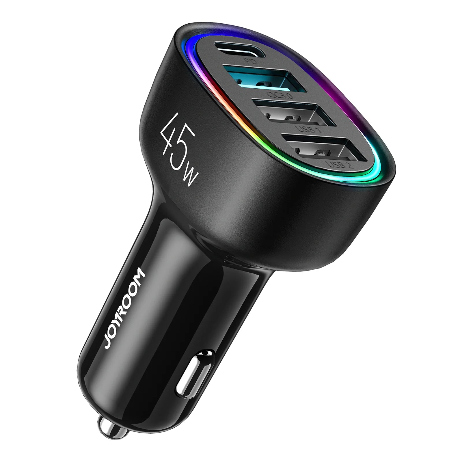 Joyroom JR-CL09 45W 4-port Car Charger-Black