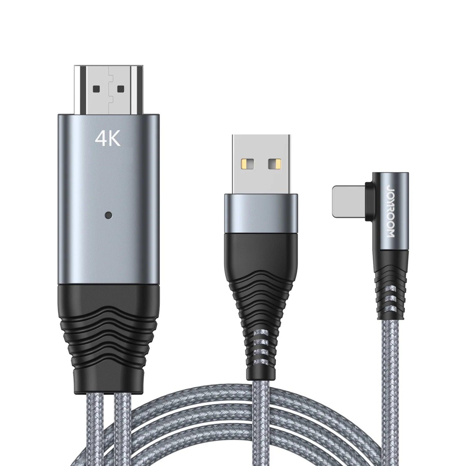 JOYROOM Lightning to HDMI 4K Mirroring Cable