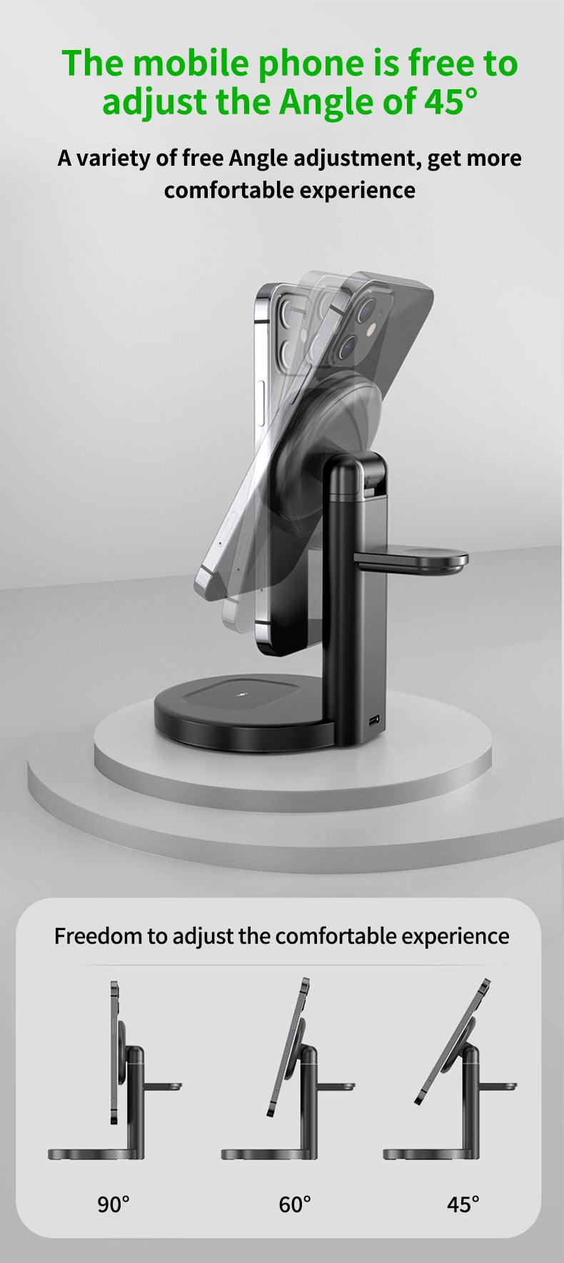 حامل شحن لاسلكي 3 في 1 من توتو