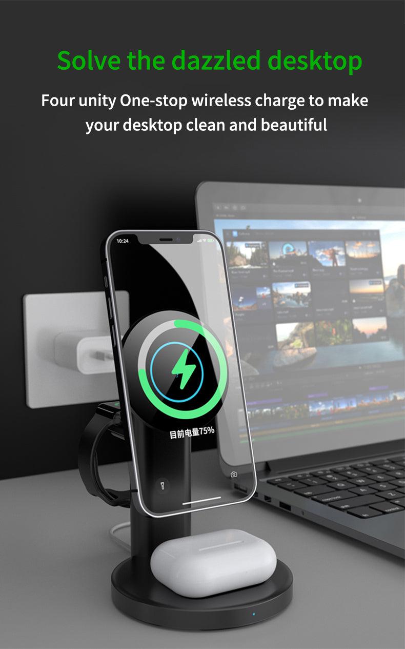 حامل شحن لاسلكي 3 في 1 من توتو