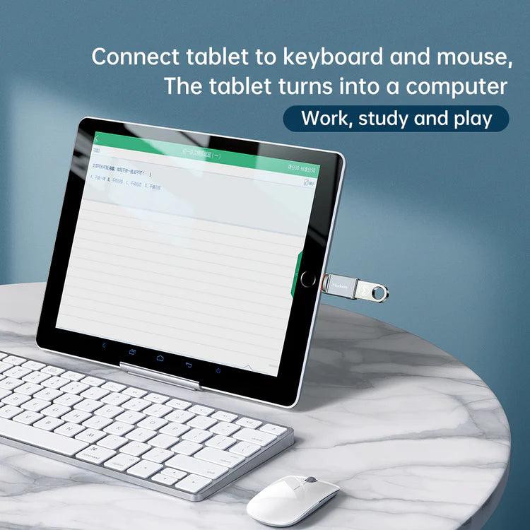 محول مكدودو يو إس بي إيه 3.0 إلى لايتينج أداء سريع - رمادي