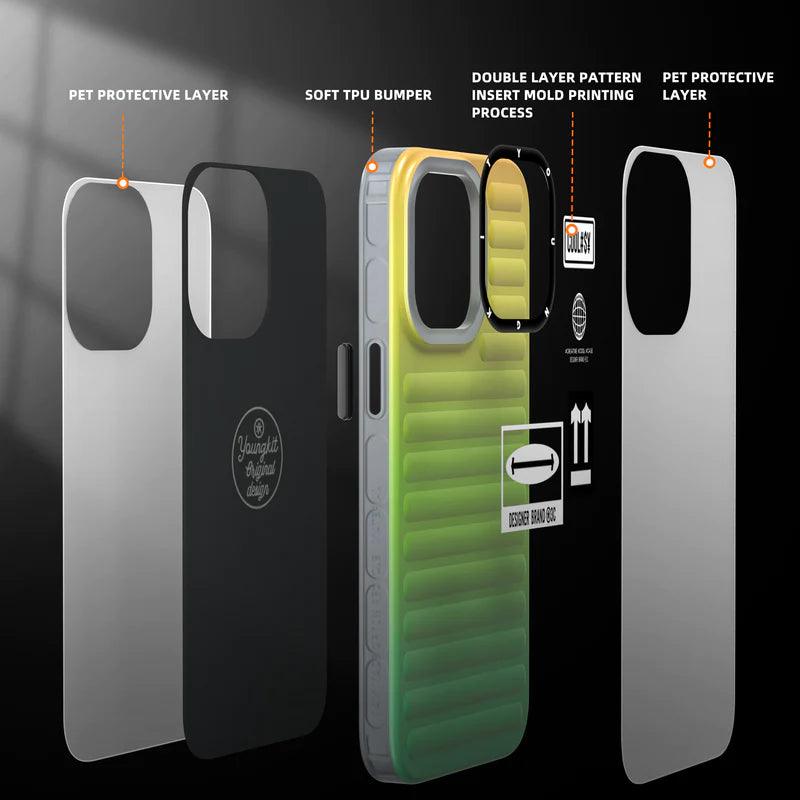 جراب حماية قوي من يونج كيت ساحر أوز لهاتف آيفون 13 برو ماكس