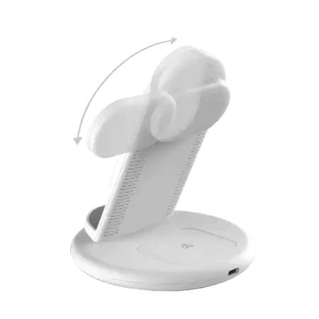 شاحن لاسلكي وحامل هاتف باور أير 3 في 1 من ويوو