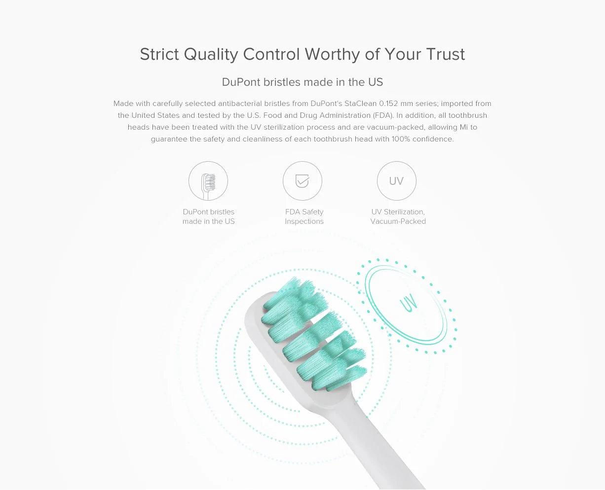 رأس فرشاة الأسنان الكهربائية مي القياسية - عبوة من 3 قطع