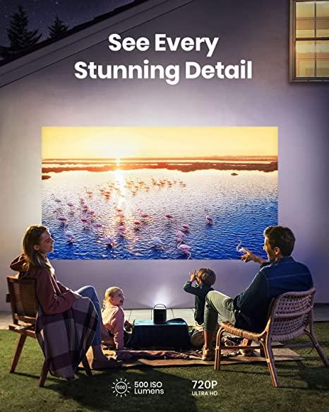 Anker Nebula Mars 2 Pro 500 ANSI Lumen Portable Projector - Black