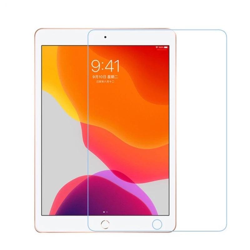 واقي شاشة من الزجاج المقوى لجهاز iPad 9 / الجيل الثامن مقاس 10.2 بوصة