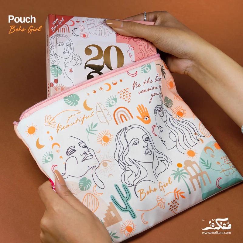 فيروزي - مجموعة هدايا أجندة 2023 - فتاة بوهو