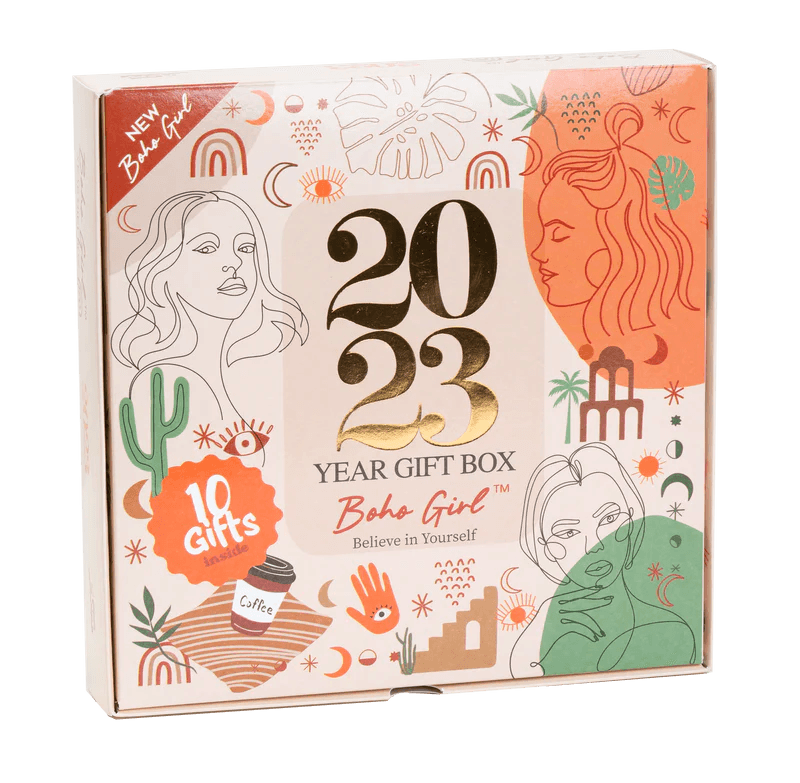 فيروزي - مجموعة هدايا أجندة 2023 - فتاة بوهو