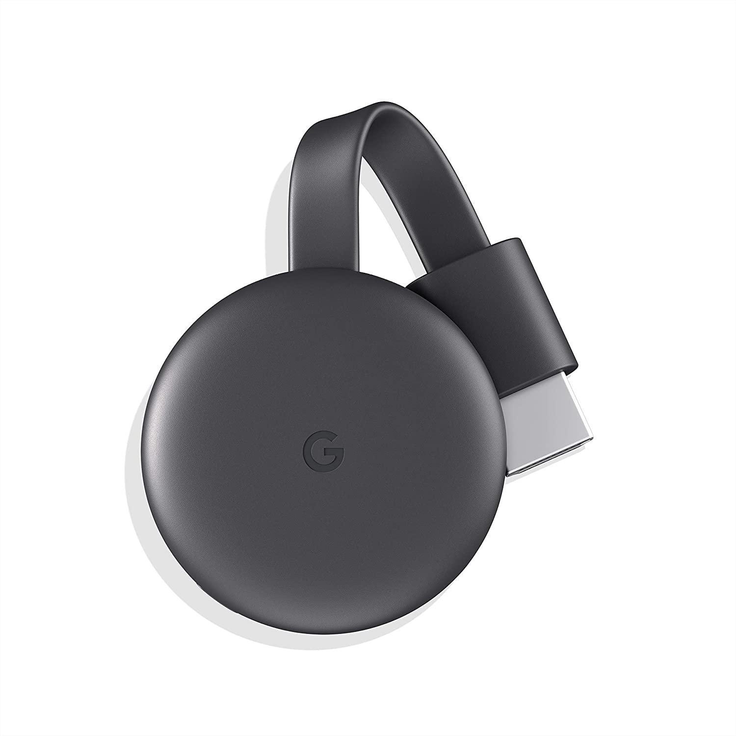Google Chromecast - جهاز بث مع كابل HDMI