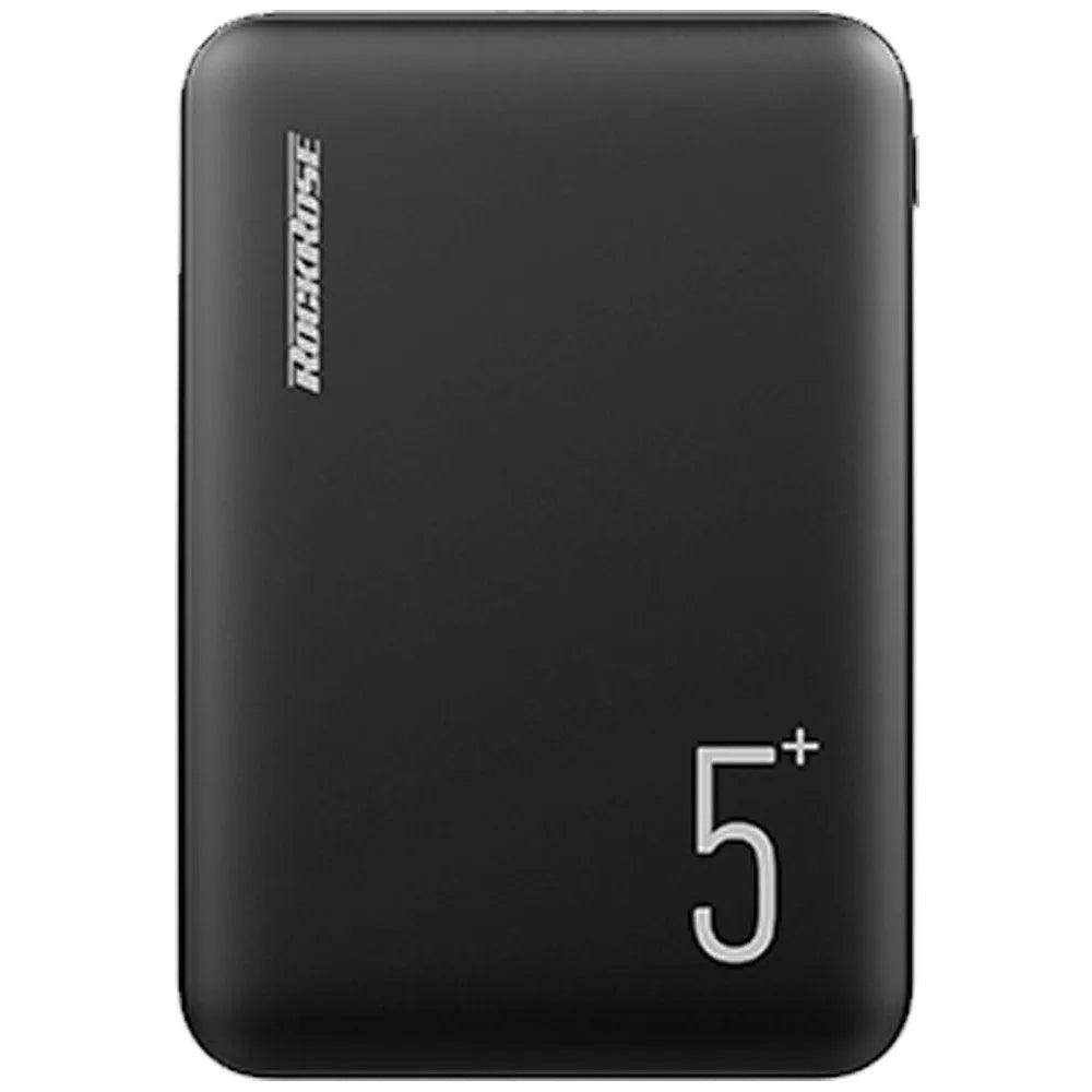 RockRose Oasis 05 5000mAh Ultra Slim Power Bank -Black