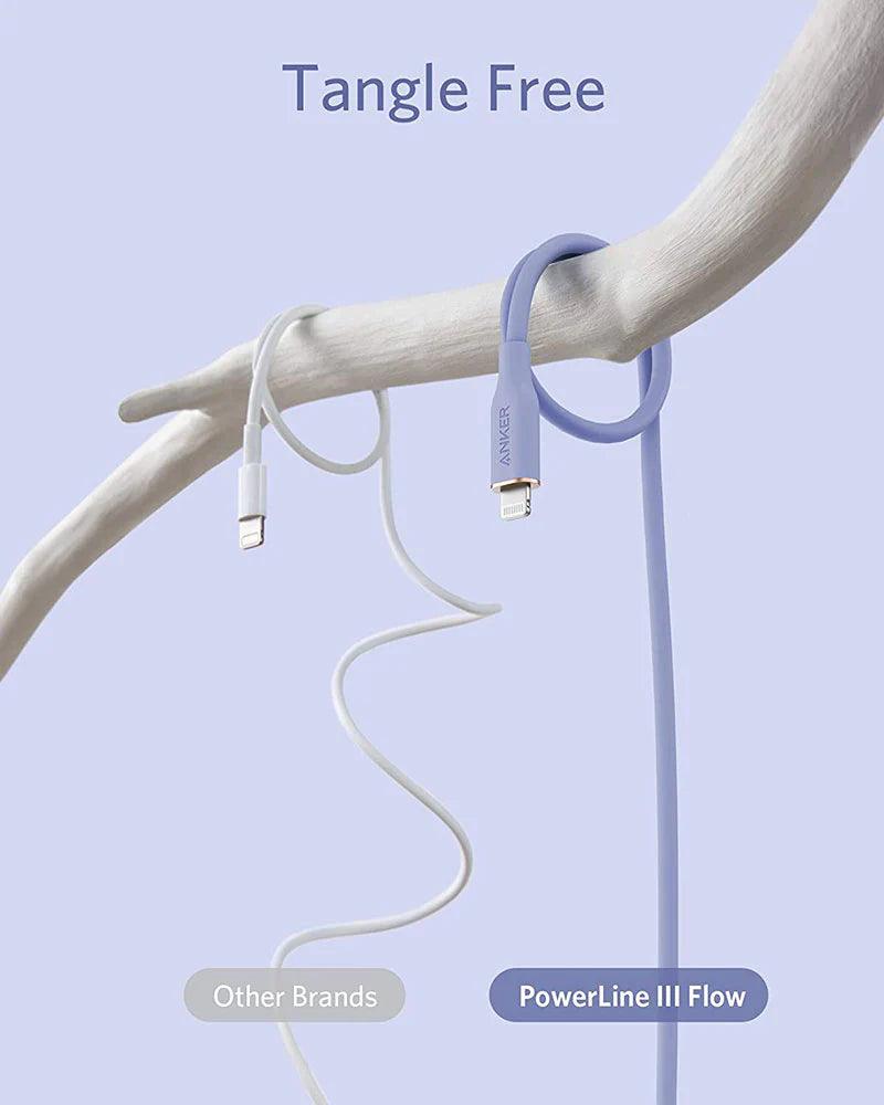 Anker: PowerLine III Flow USB-C to Lightning (0.9m/3ft)