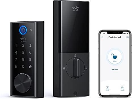 Anker Eufy WiFi Fingerprint Smart Lock Smart & Secure Access - Black