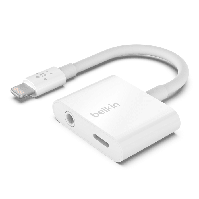 Belkin 3.5mm Audio & Charge RockStar™ Charge & Listen - White
