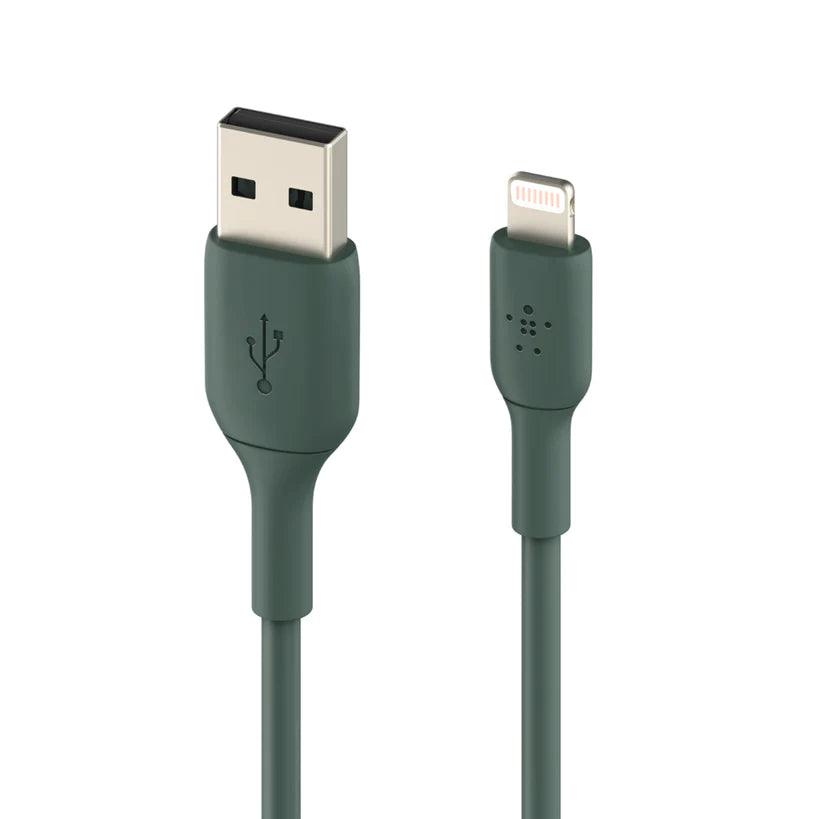 Belkin BOOST Lightning to USB A Cable Reliable Charge & Sync - Green