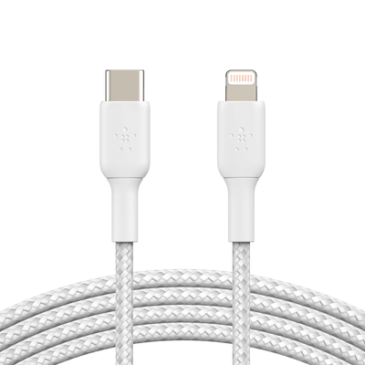 Belkin Boost Charge Braided USB C to Lightning Cable 2M