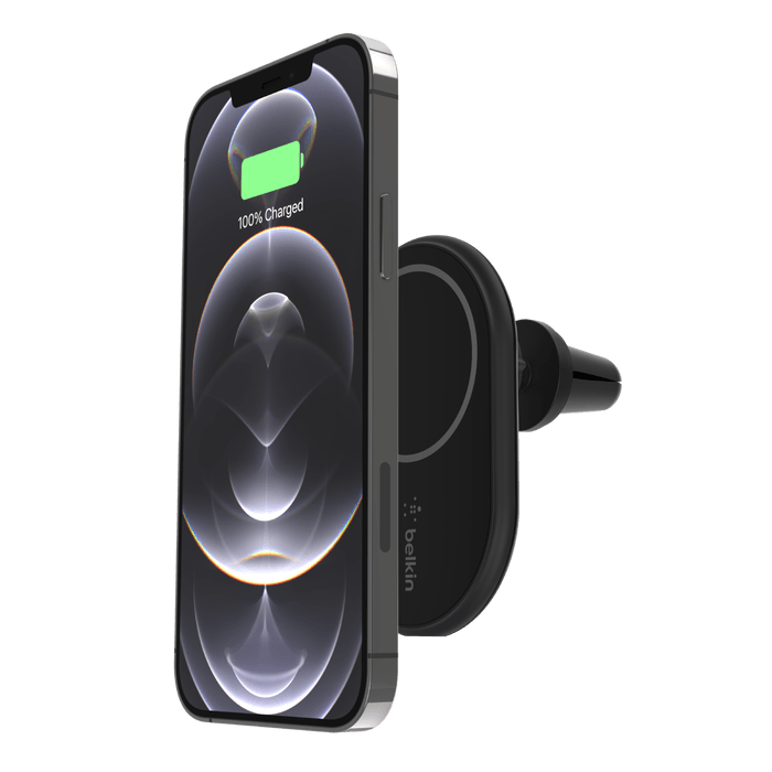 Belkin Magnetic Wireless Car Charger 10W Fast Charging - Black