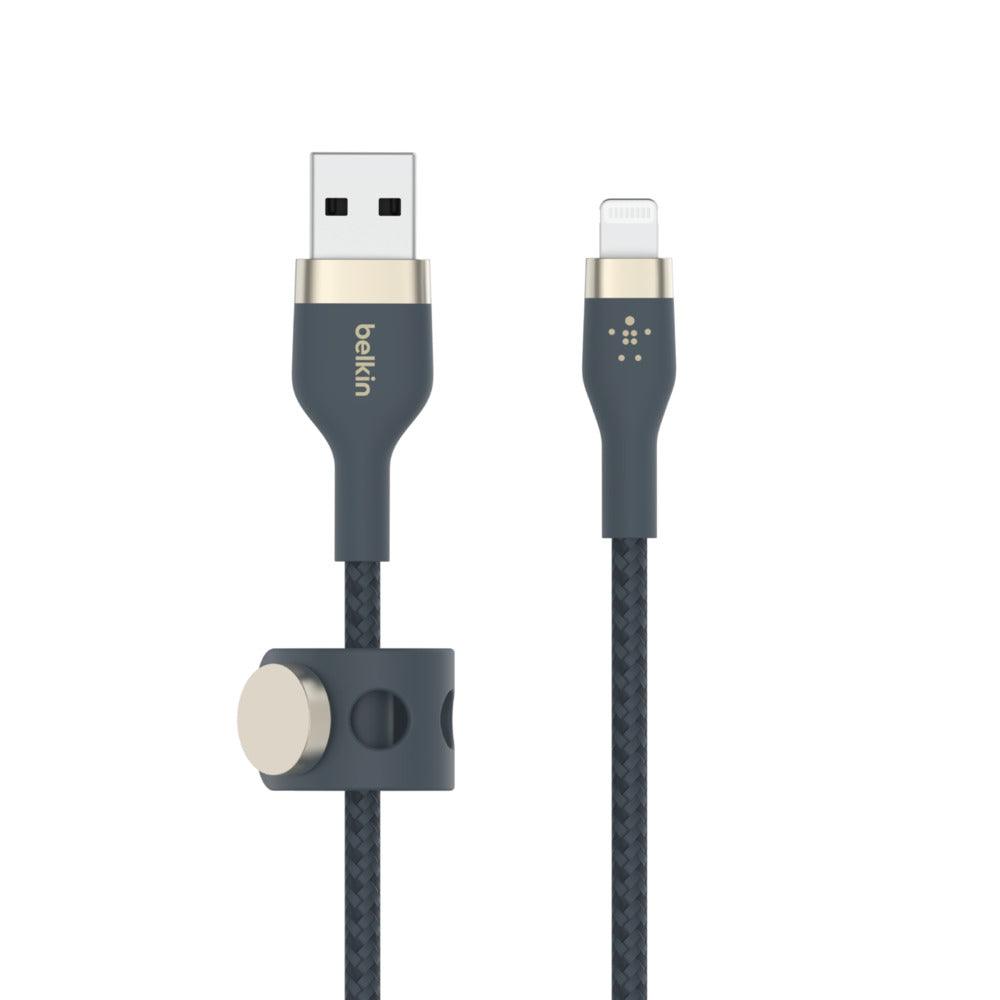 Belkin PRO Flex USB A Braided Silicone Cable with Lightning  3M