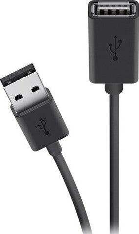 Belkin USB 2.0 A A Extension Cable High Speed Connection - Black