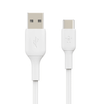 Belkin USB C to USB A Cable 1m Durable & Reliable - White