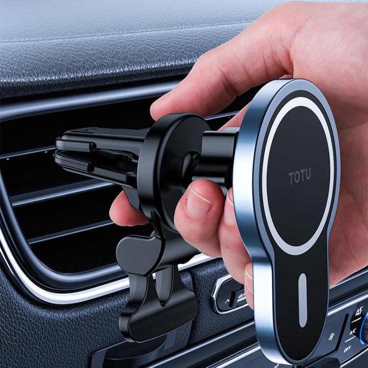شاحن سيارة لاسلكي بقوة 15 وات من سلسلة Speddy CACW-051 من TOTU DESIGN مع كابل