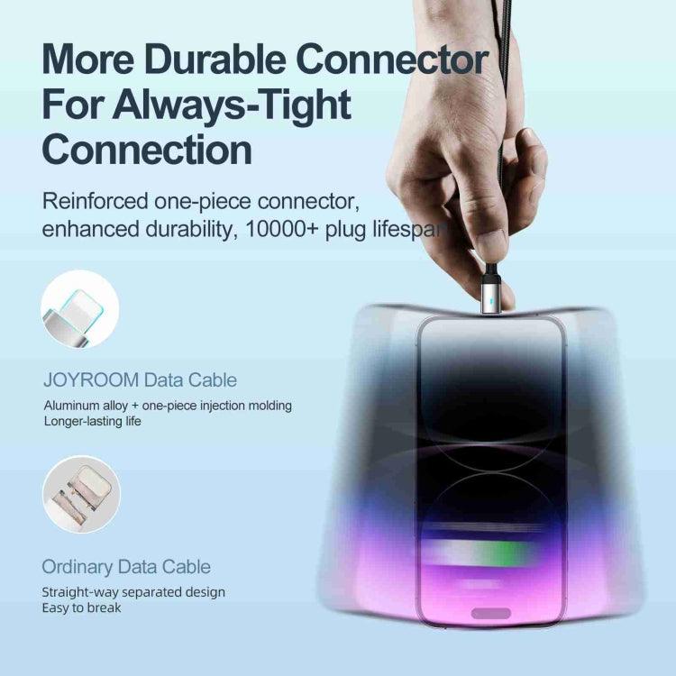 كابل جوي روم يو إس بي سي إلى لايتينج 20 وات طول 2 متر - أسود & أبيض