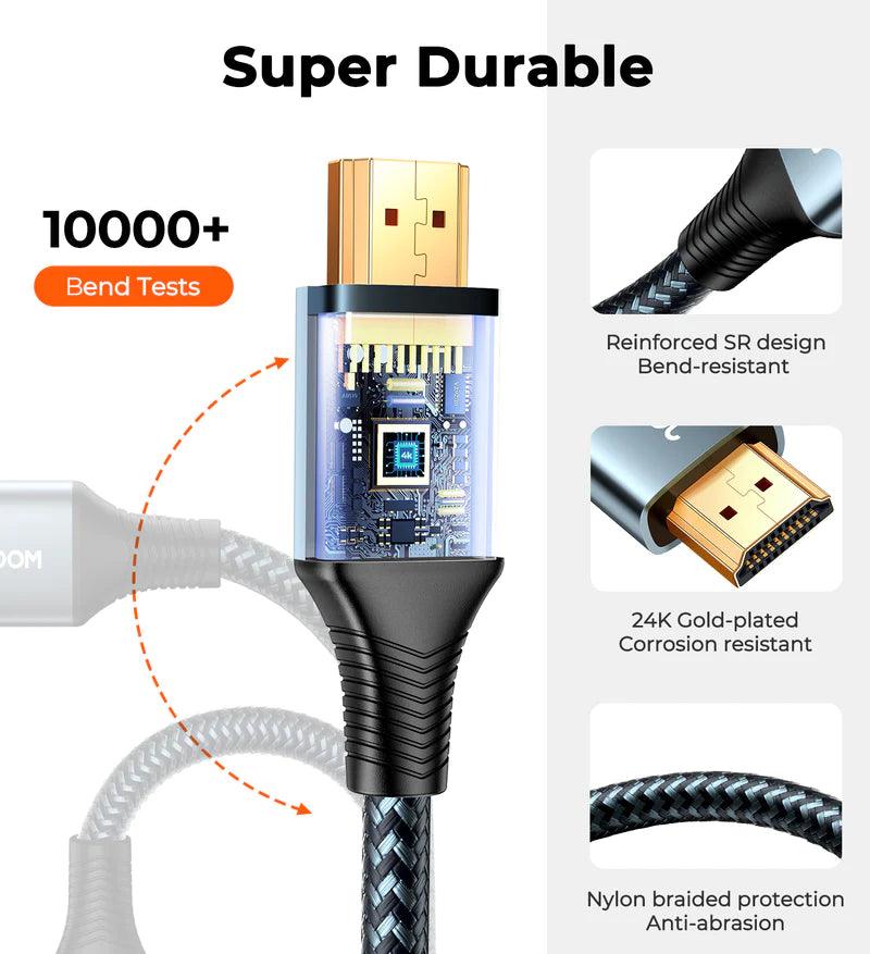 JOYROOM HDMI to HDMI Cable High Quality Media Experience