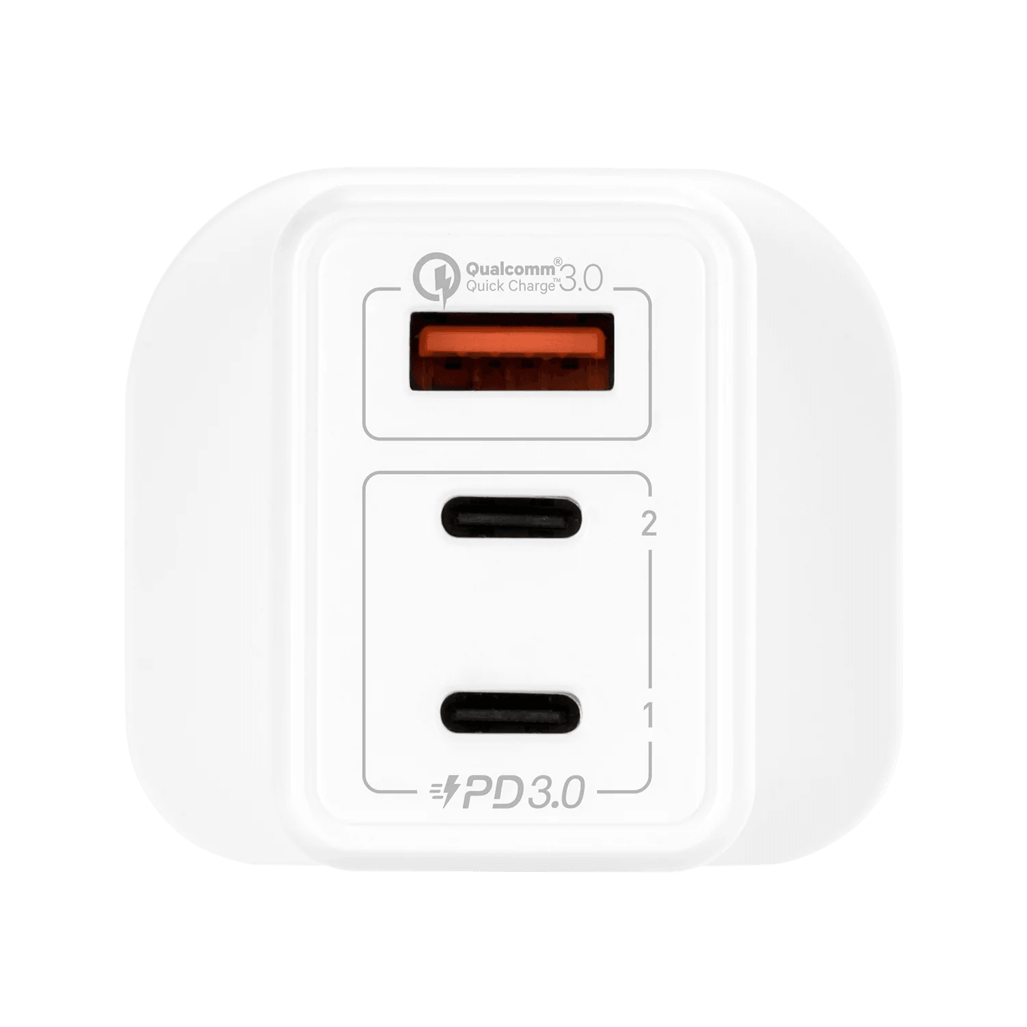 MOMAX One Plug GaN 65W Triple Output Fast Charger