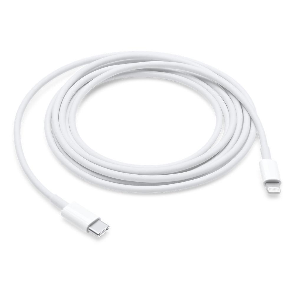 كابل USB C إلى Lightning من APPLE بطول 2 متر – أبيض