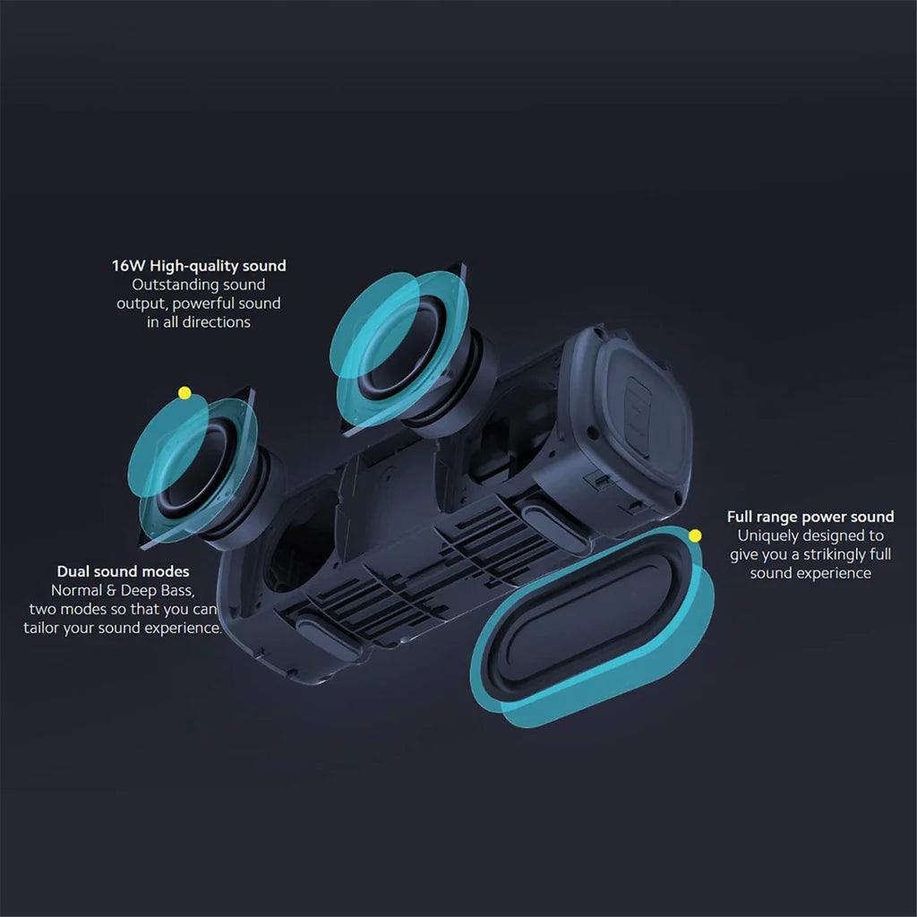 مكبر صوت مي بلوتوث/أزرق