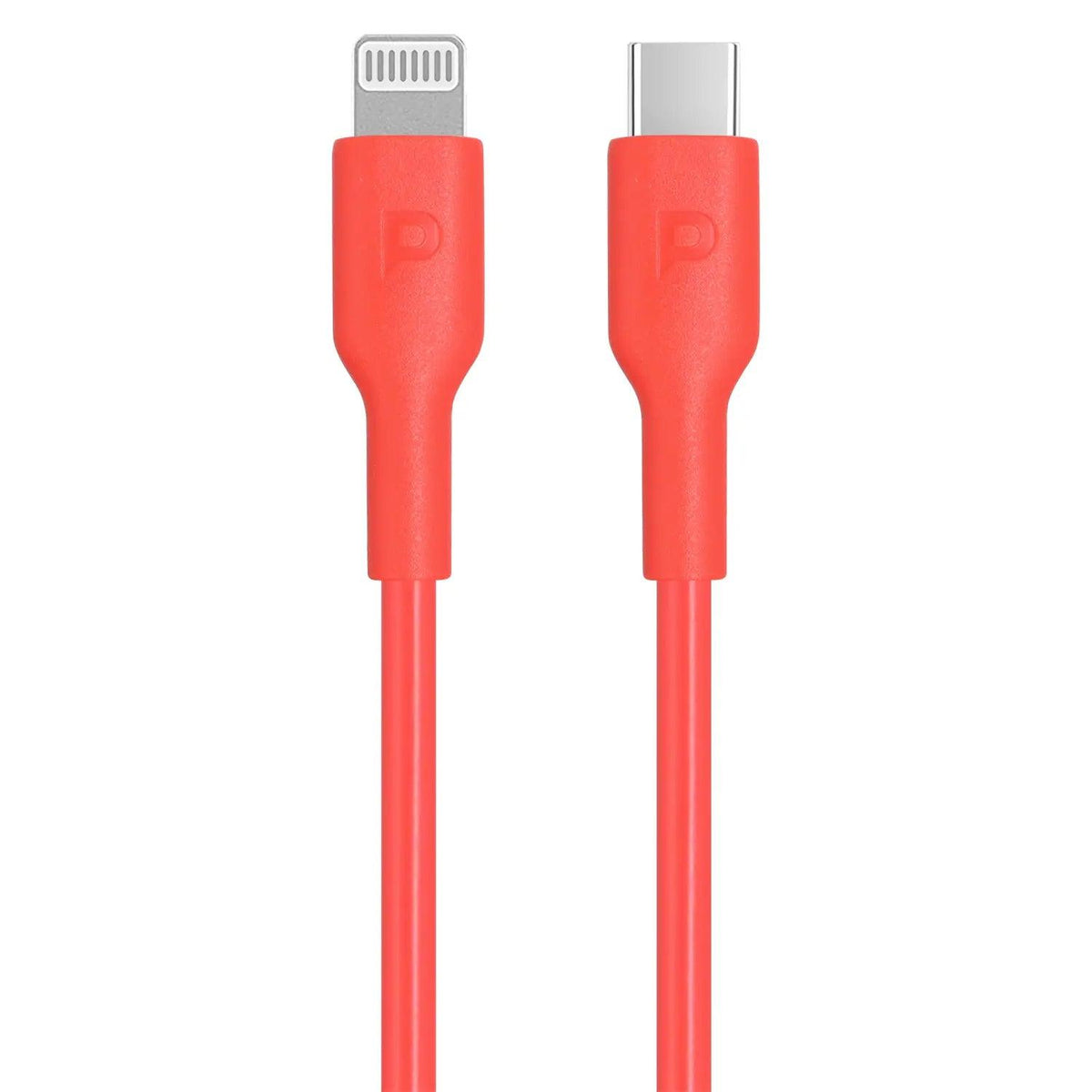 Powerology Mfi Cable Type-C to Lightning 20W 1.2M - Red