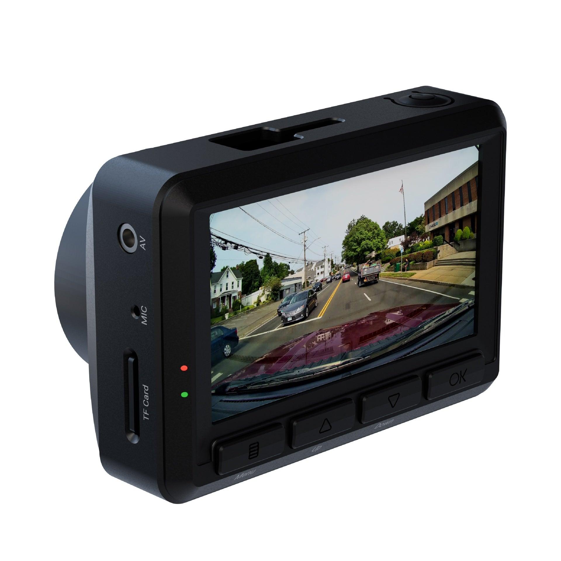 كاميرا Powerology Dash Camera بدقة Full HD 1080P - لون أسود