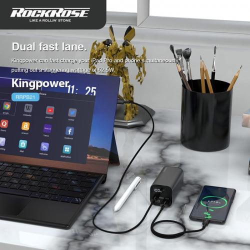 ROCKROSE 20000mAh Power Bank Fast Charging 52.5W