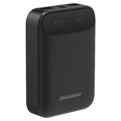 RockRose Ebony 10 Portable 10000mAh Compact Power Bank - Black