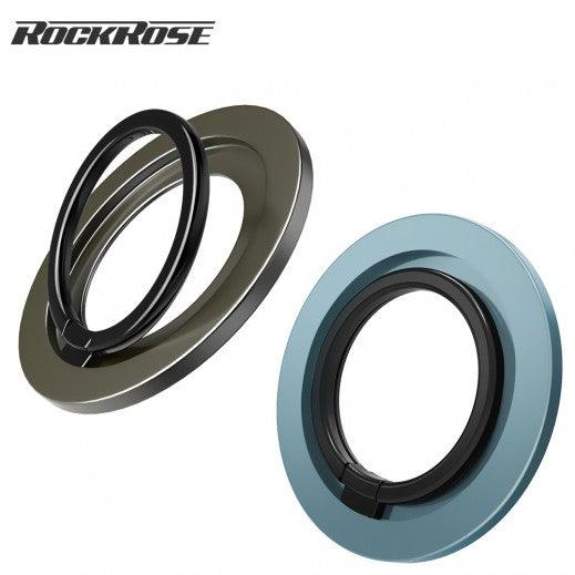 RockRose Magnetic Phone Ring Holder Strong & Stylish - Black & Blue