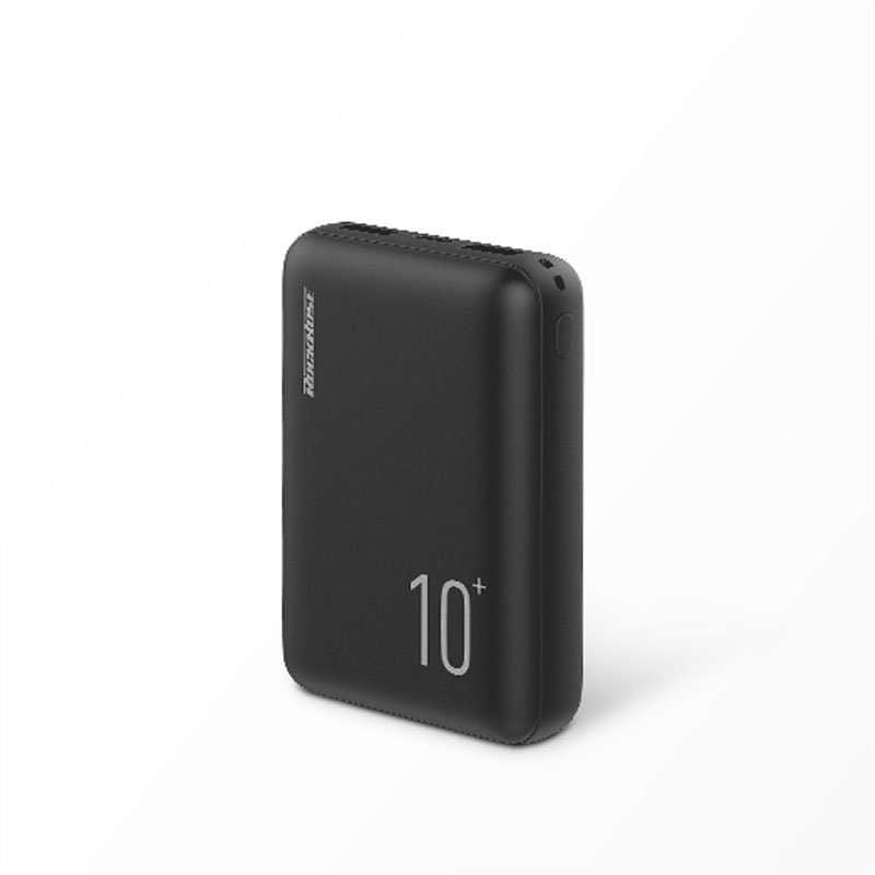 RockRose Oasis 10S 10000mAh Power Bank Compact & Powerful - Black