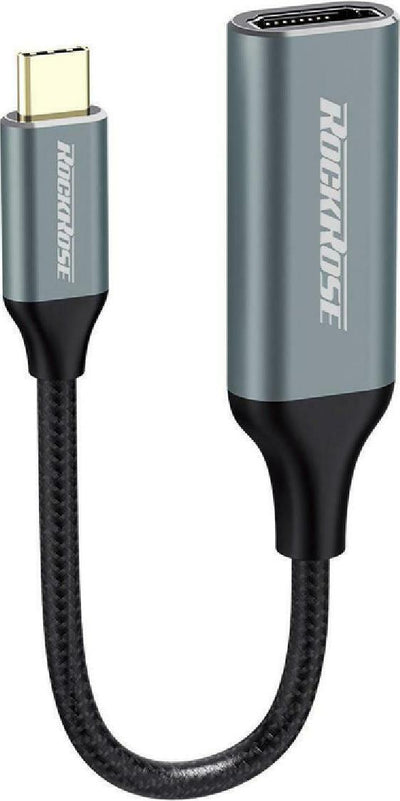 Rockrose USB C to HDMI Adapter - Gray