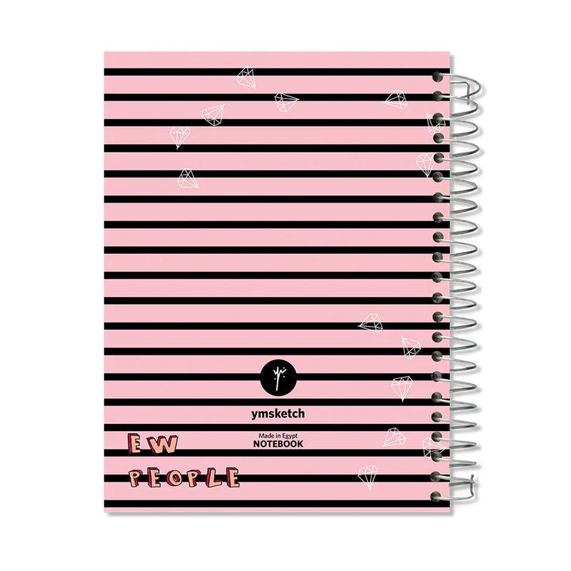 Unicorn Notebook- A4 Size (Wire)