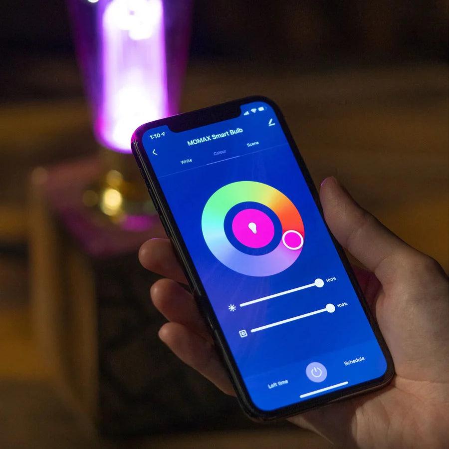 مصباح ليد الذكي موماكس سهل التحكم وذو أجواء أنيقة