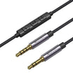 YESIDO YAU30 3.5mm Audio Cable with Smart Wire Control - Grey