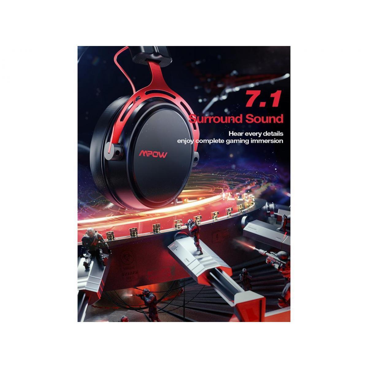 سماعة رأس سلكية للألعاب MPOW Air SE