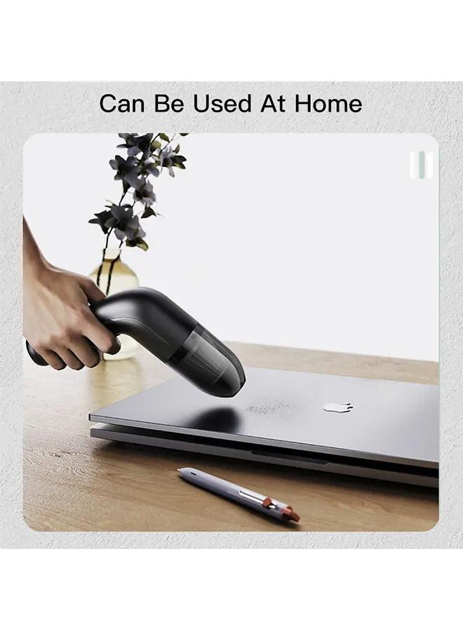 مكنسة كهربائية محمولة من يسيدو 5000 مللي أمبير خفيفة الوزن وقوية - أسود