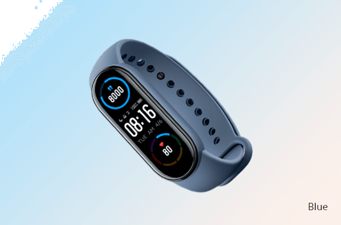 حزام Mi Smart Band 6 (عبوة من 3 قطع) (أسود، برتقالي، أزرق)